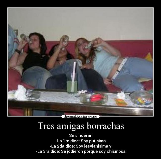 Tres amigas borrachas - 