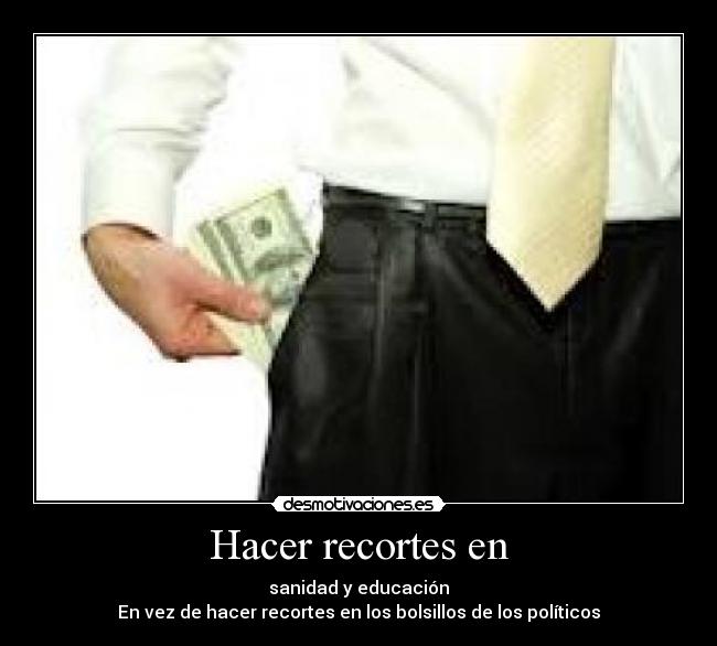 Hacer recortes en - 