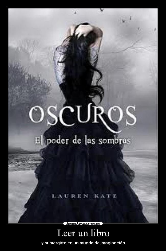 Leer un libro - y sumergirte en un mundo de imaginación