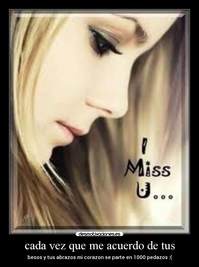 cada vez que me acuerdo de tus - 