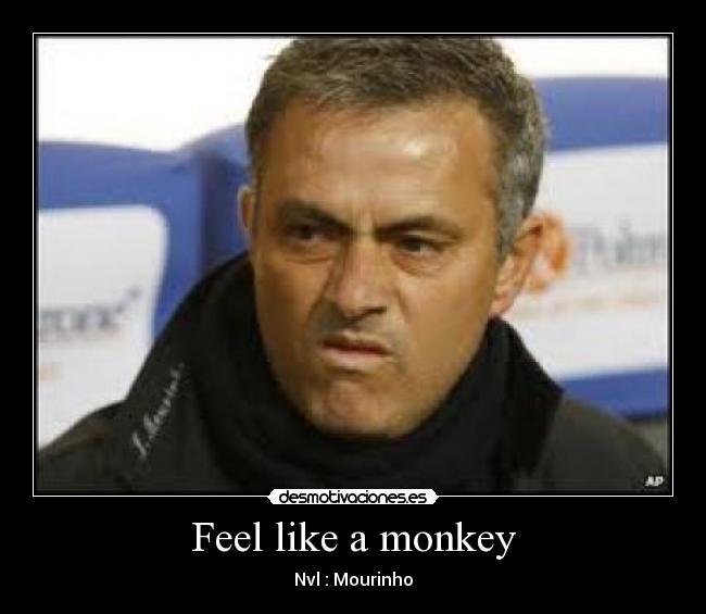Feel like a monkey - Nvl : Mourinho