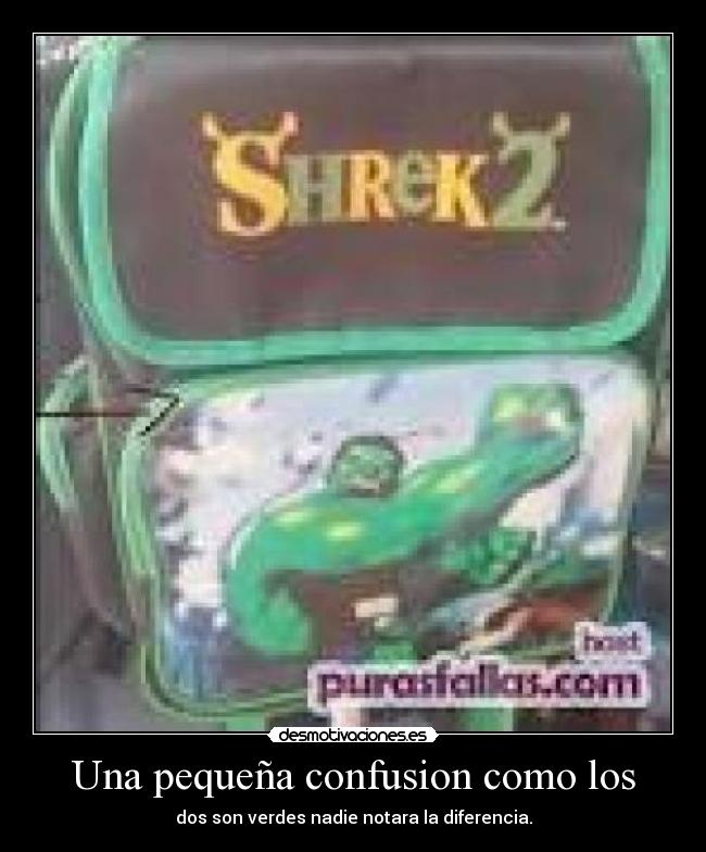 Una pequeña confusion como los -