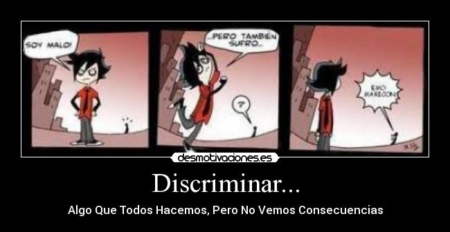 Discriminar... - 
