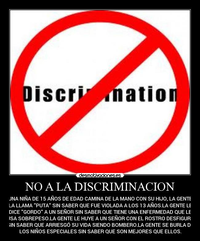 carteles discriminacion rallu18 desmotivaciones