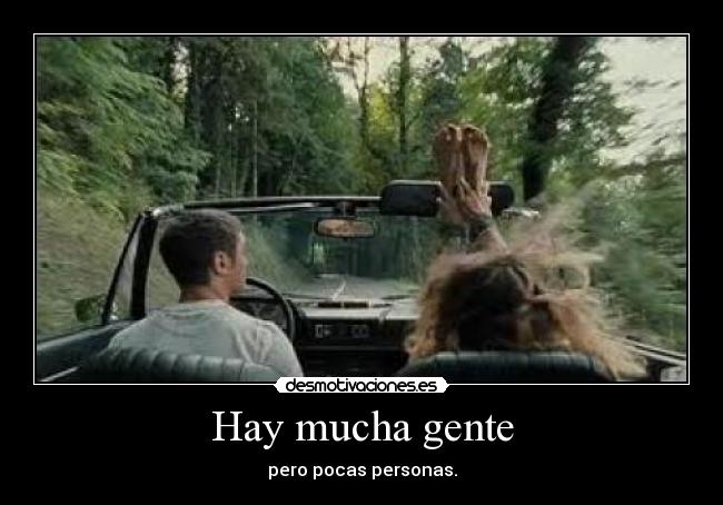 Hay mucha gente - 
