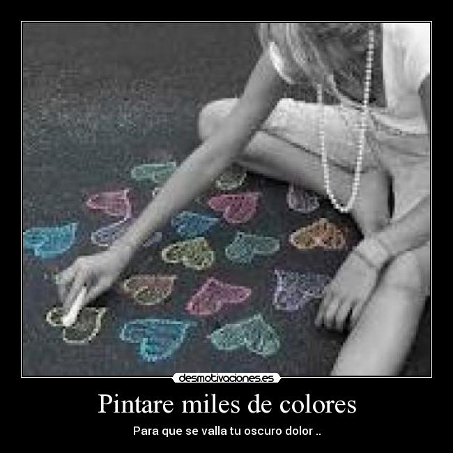 Pintare miles de colores - 