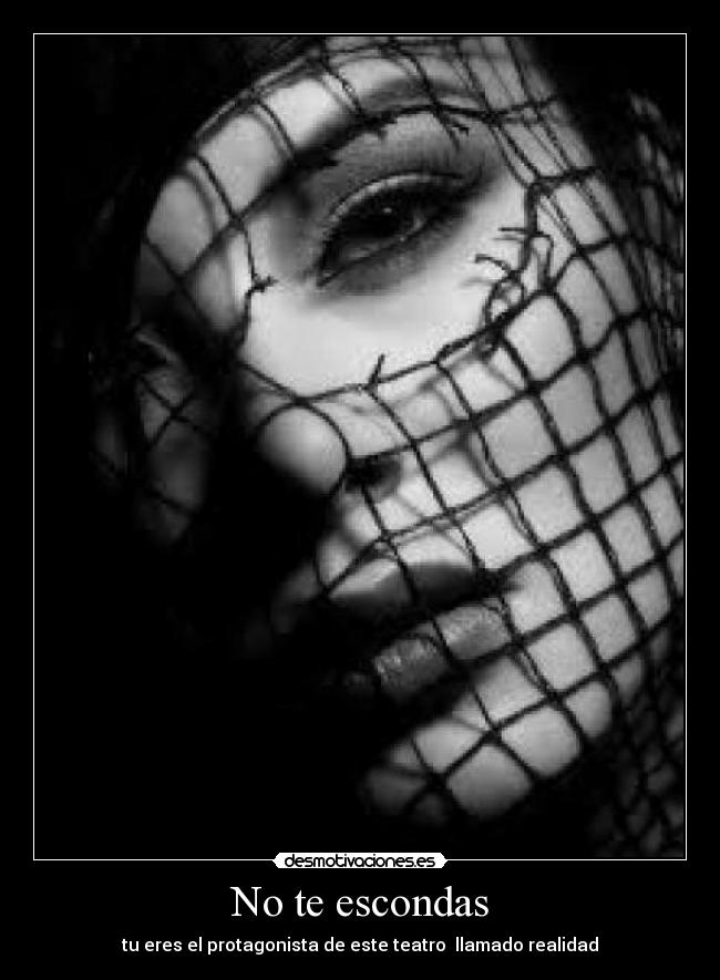 No te escondas -