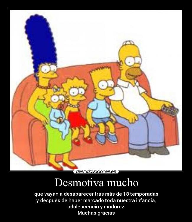 Desmotiva mucho -