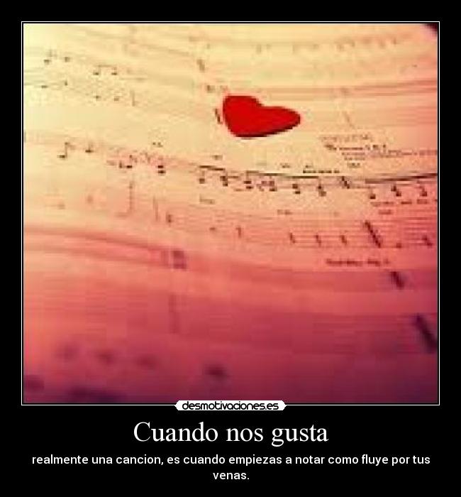 Cuando nos gusta - 