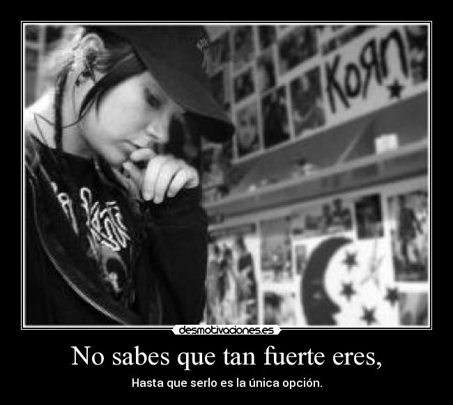 carteles ser fuerte desmotivaciones