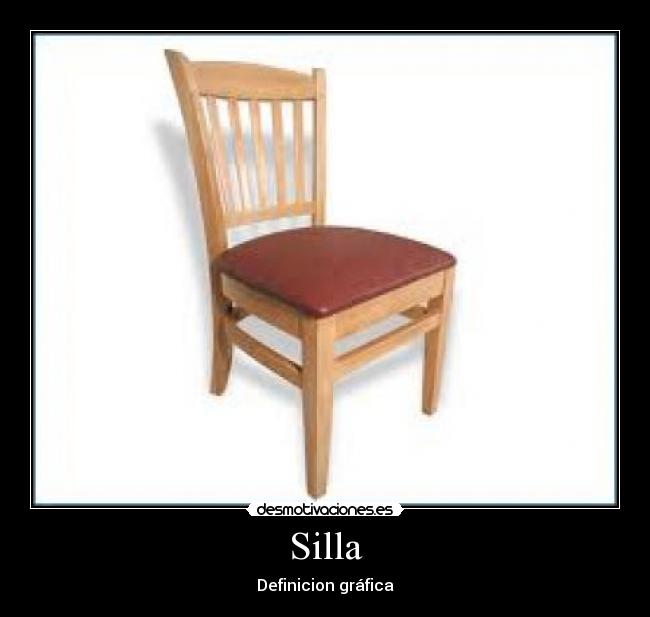 Silla - Definicion gráfica