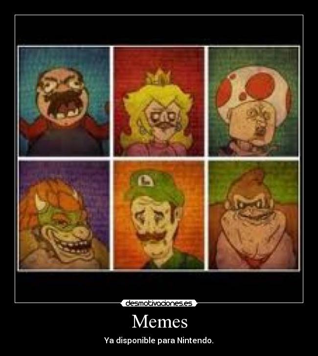 Memes - Ya disponible para Nintendo.