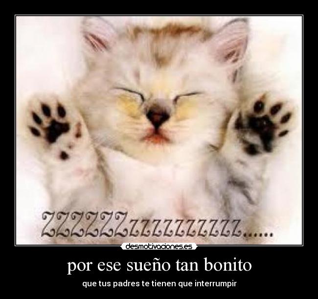 por ese sueño tan bonito -
