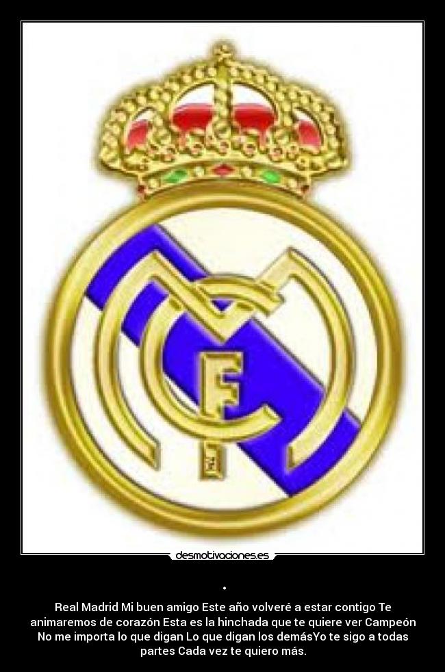 carteles real madrid quiero desmotivaciones