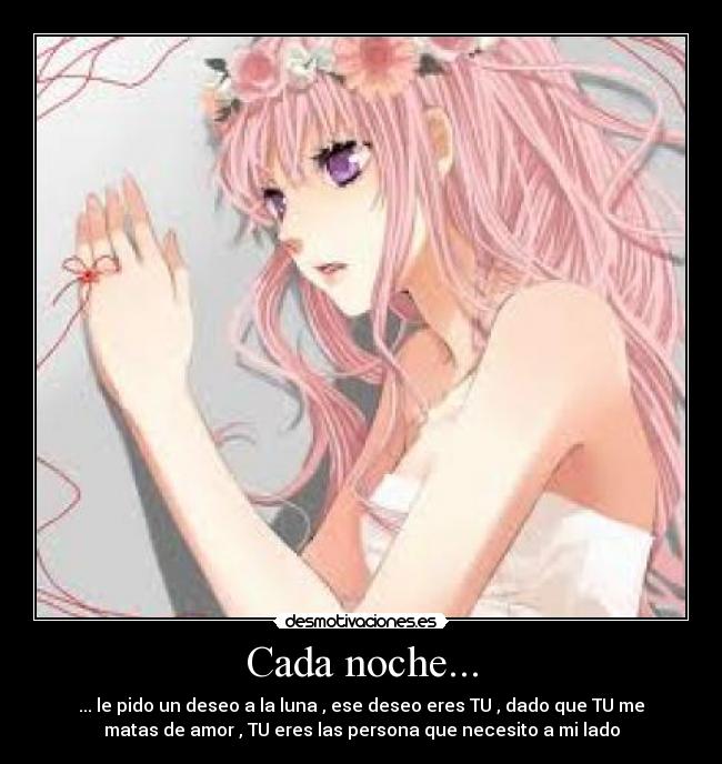 Cada noche... -