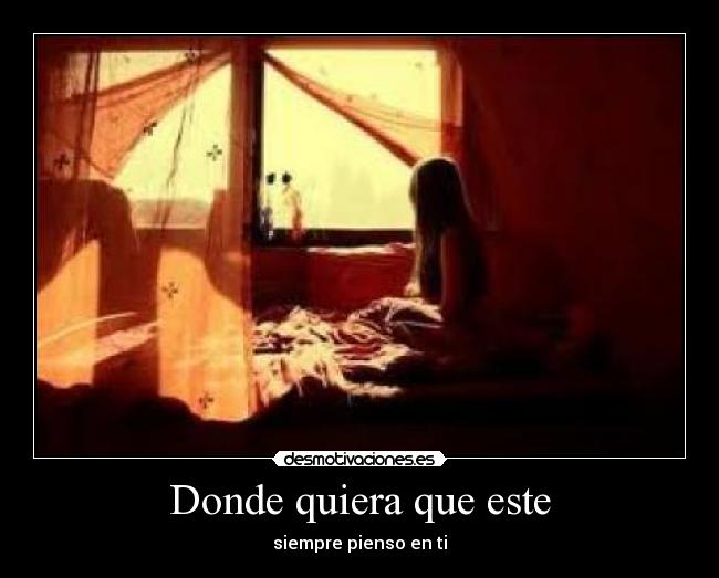 Donde quiera que este - 