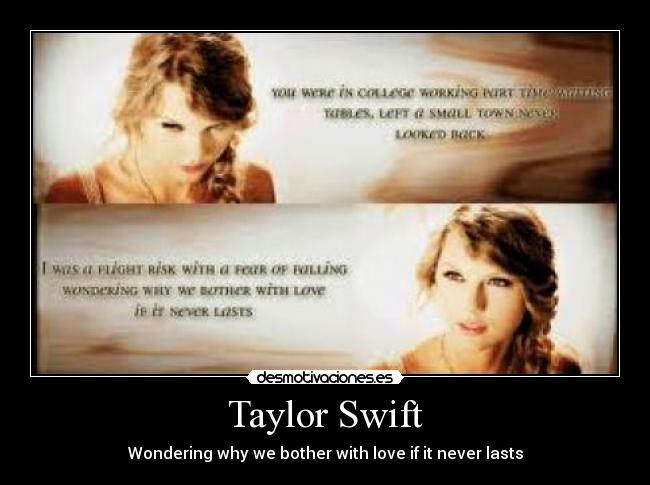 carteles taylor swift desmotivaciones