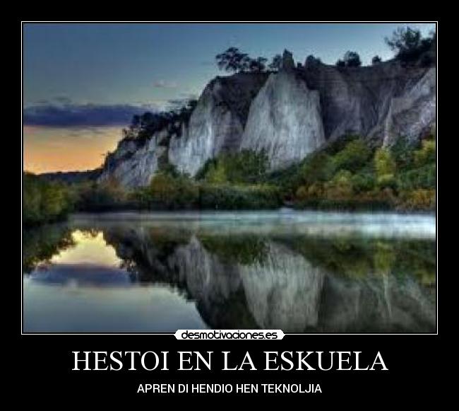 HESTOI EN LA ESKUELA - 
