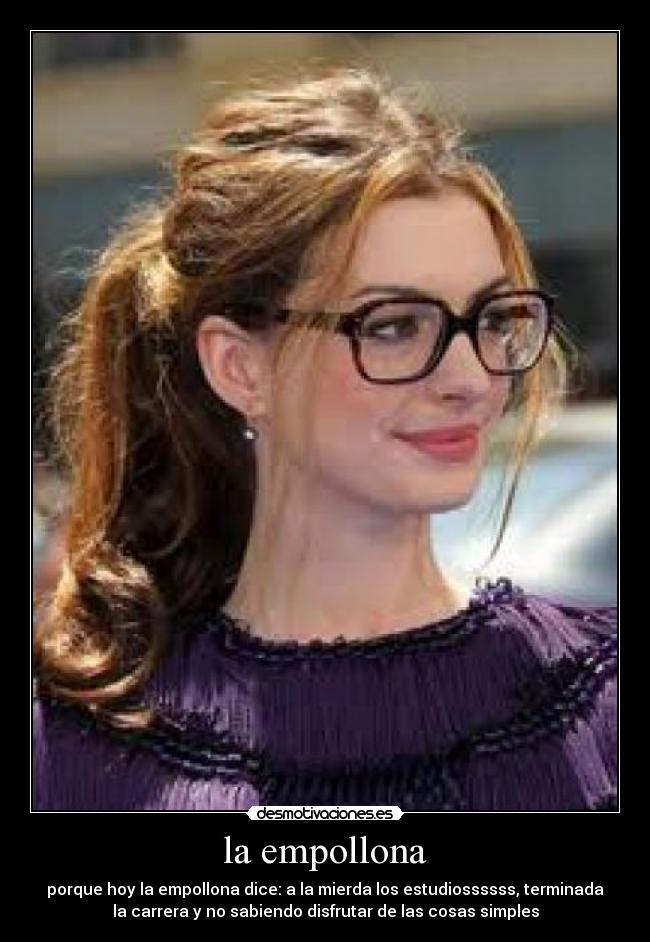 la empollona -