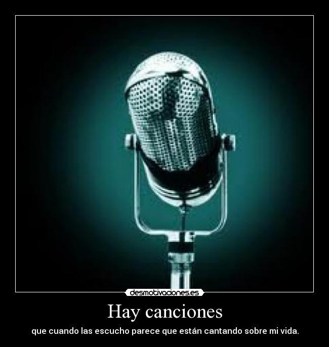 carteles canciones desmotivaciones