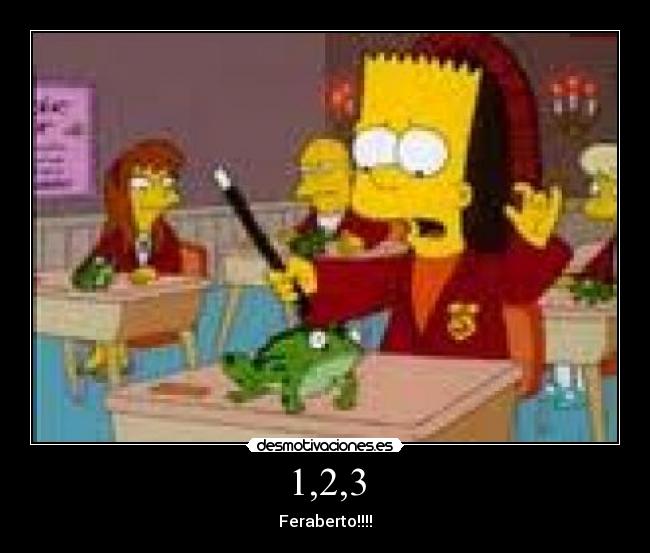 1,2,3 - Feraberto!!!!