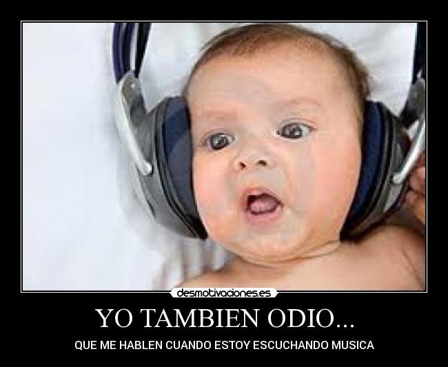 YO TAMBIEN ODIO... -