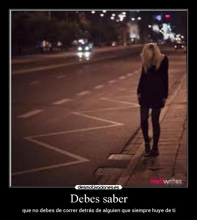 Debes saber - 