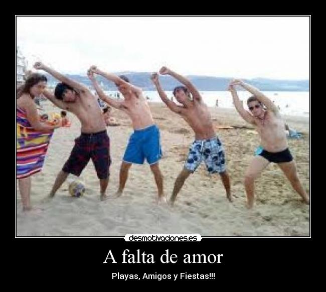 A falta de amor -