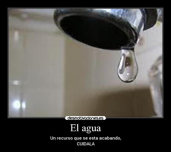 El agua -
