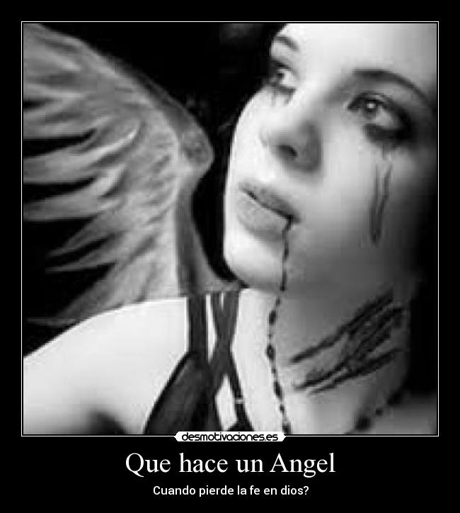 Que hace un Angel -