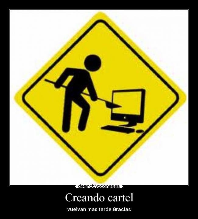 Creando cartel - 