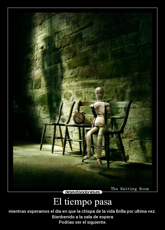 carteles the waiting room sala espera smockingbird desmotivaciones