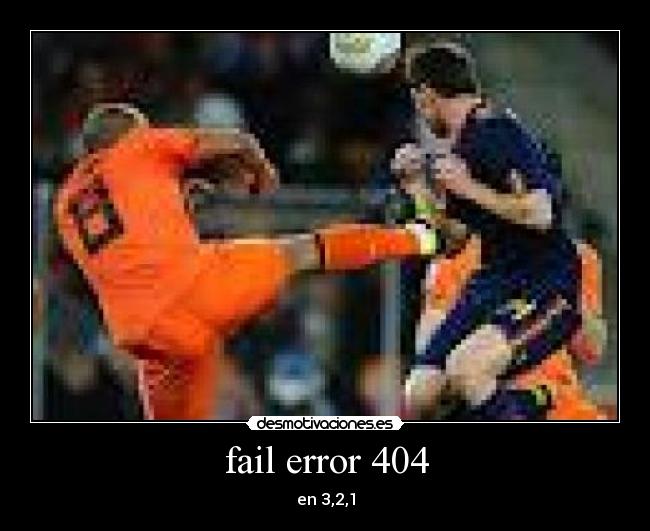 fail error 404 - en 3,2,1