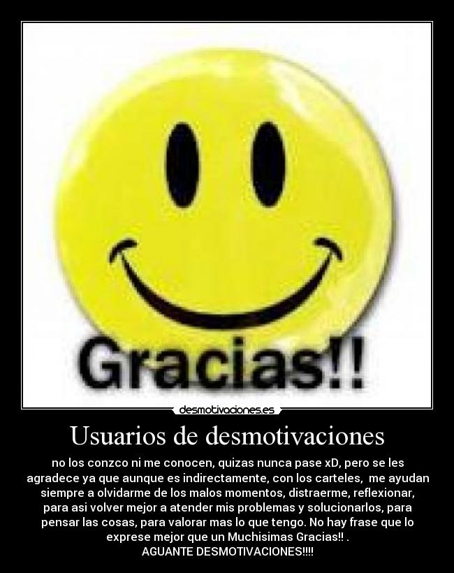 Usuarios de desmotivaciones -