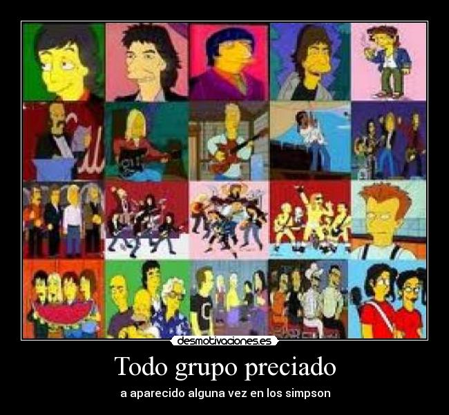 Todo grupo preciado - 