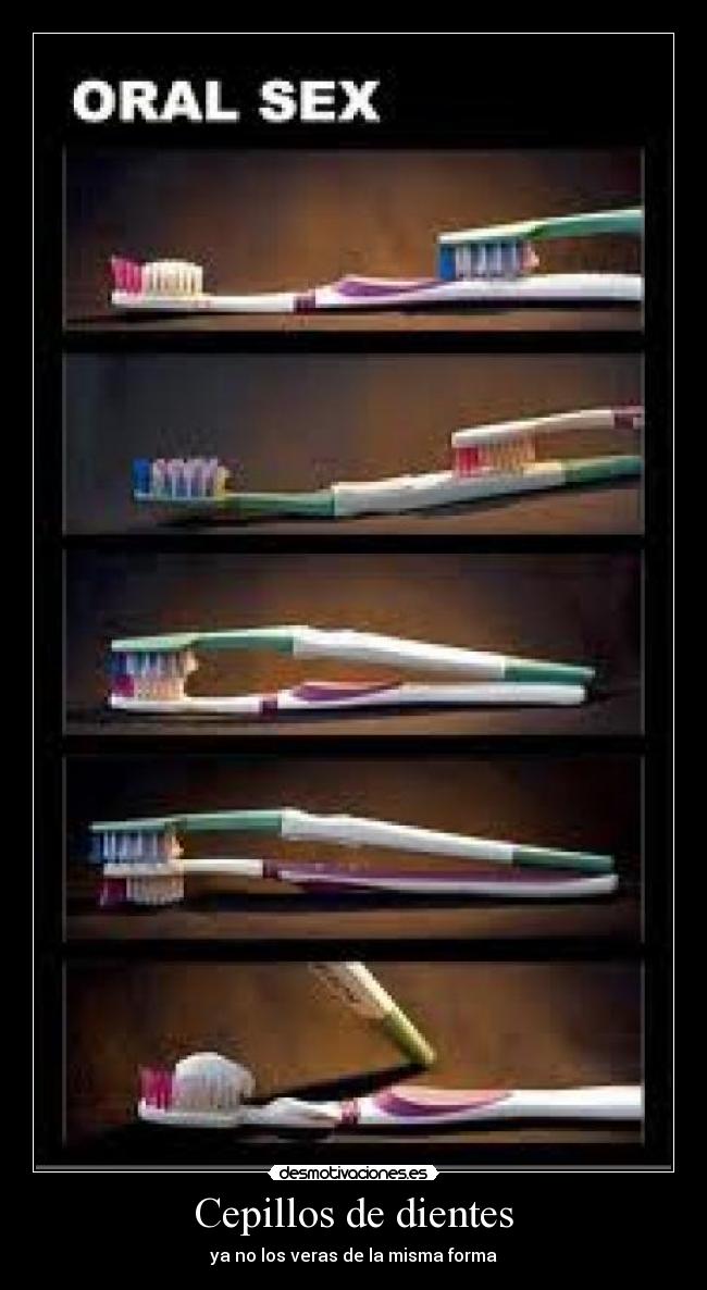 Cepillos de dientes - ya no los veras de la misma forma