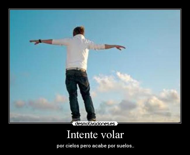 Intente volar - 