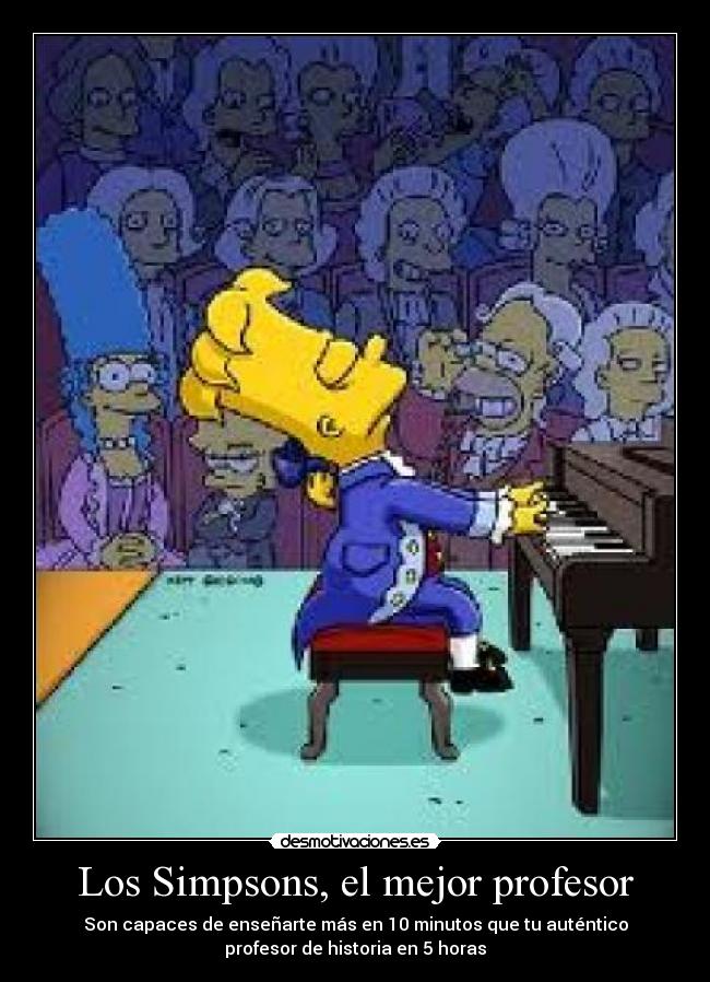 Los Simpsons, el mejor profesor -