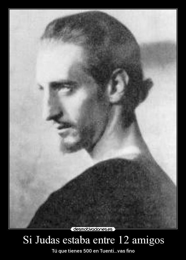 Si Judas estaba entre 12 amigos -