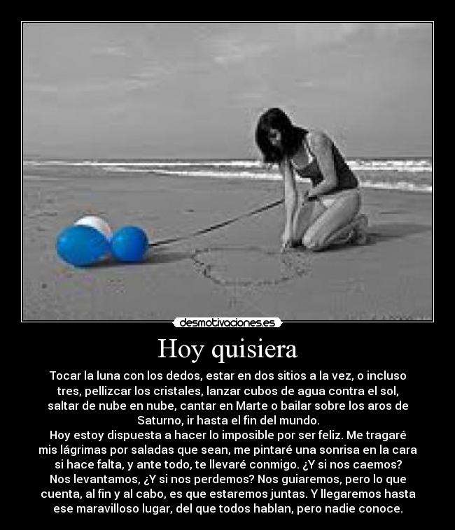 Hoy quisiera - 