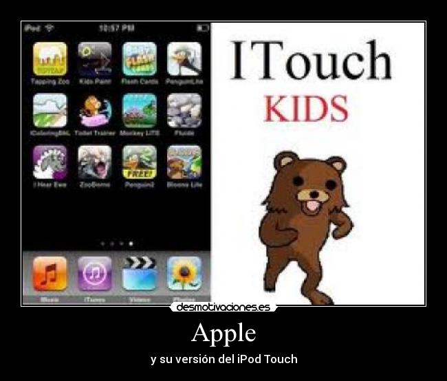 Apple - y su versión del iPod Touch