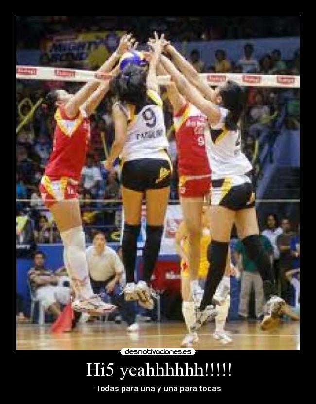 Hi5 yeahhhhhh!!!!! -