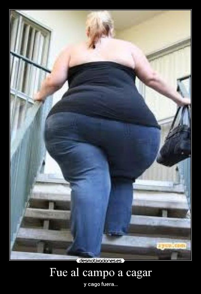 Fue al campo a cagar - y cago fuera...