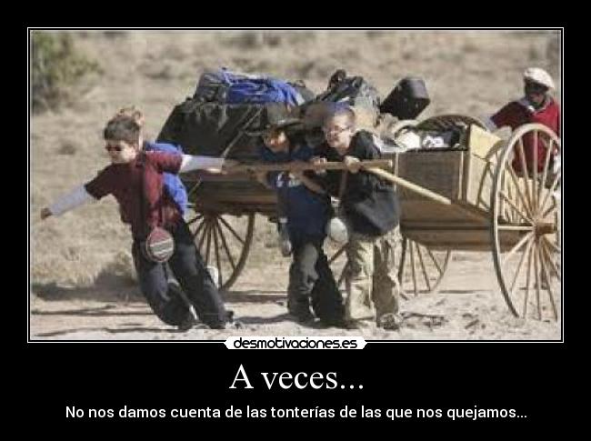A veces... - 