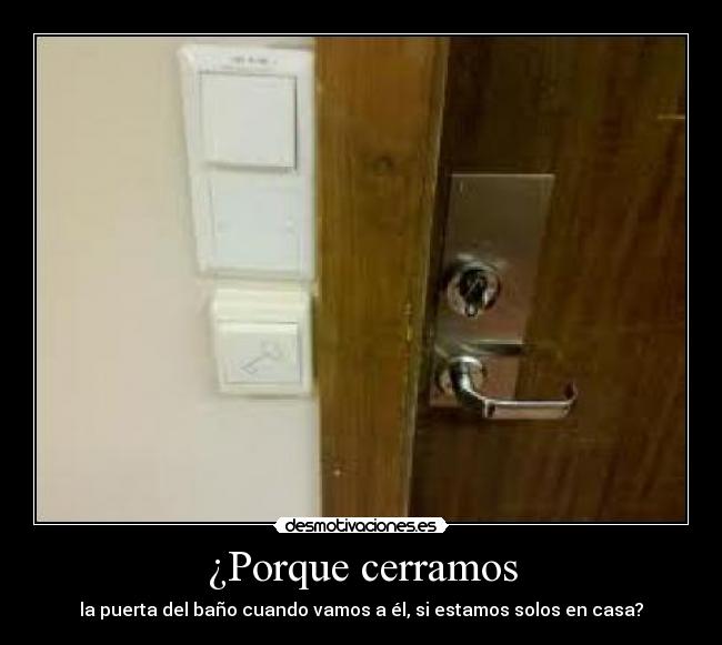 ¿Porque cerramos -