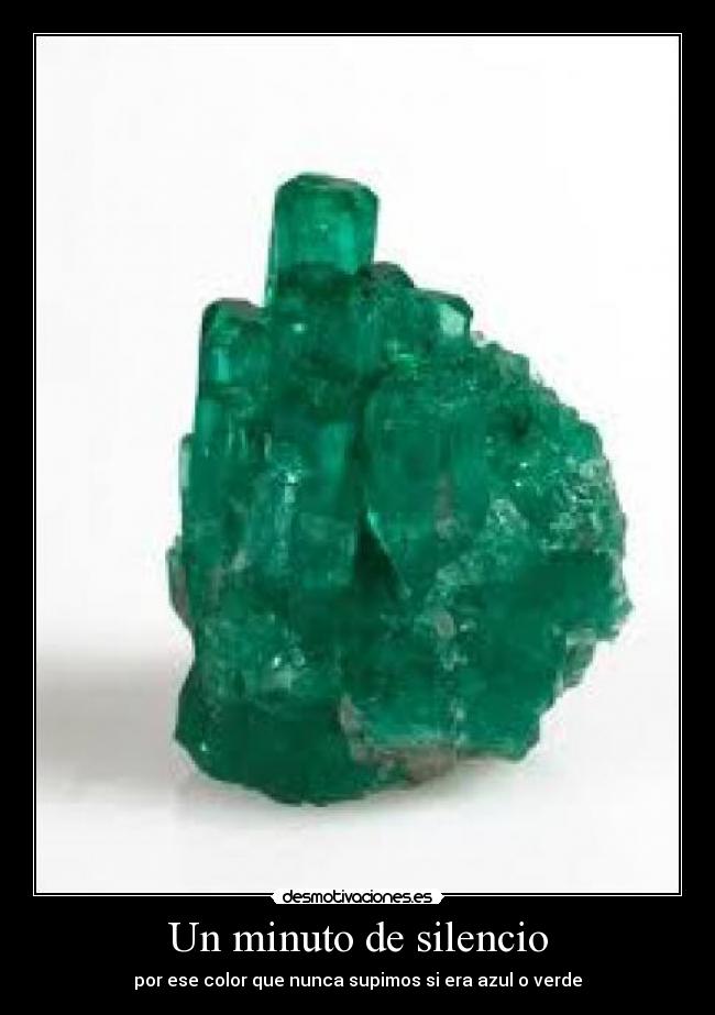 Un minuto de silencio -