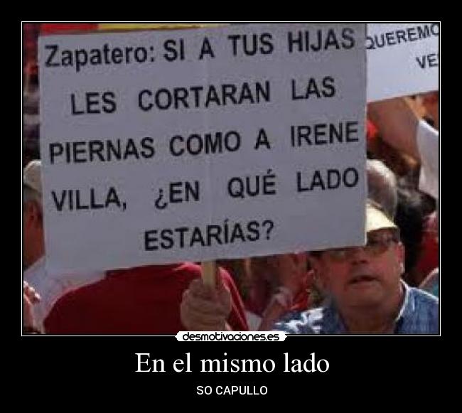 En el mismo lado - SO CAPULLO