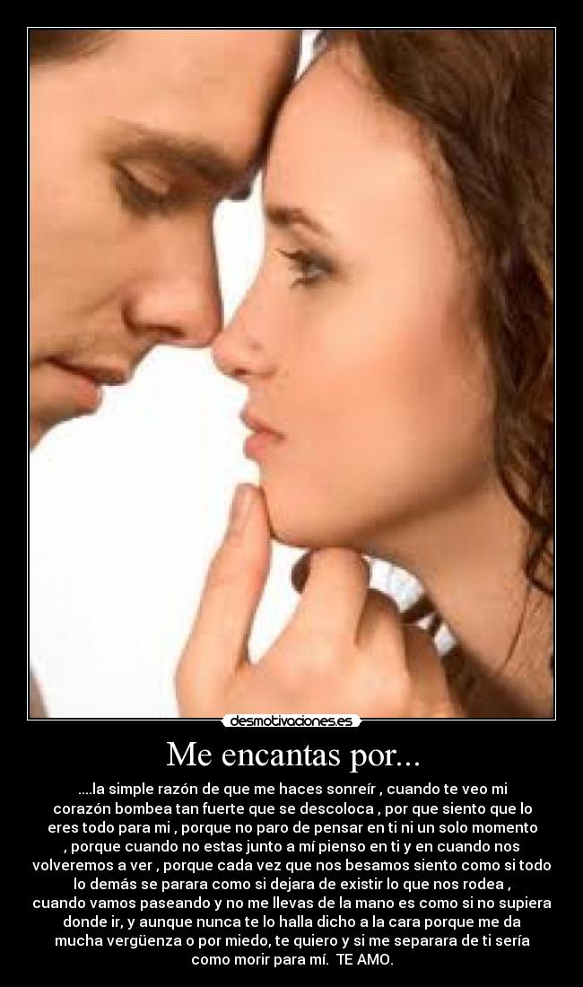 Me encantas por... - 
