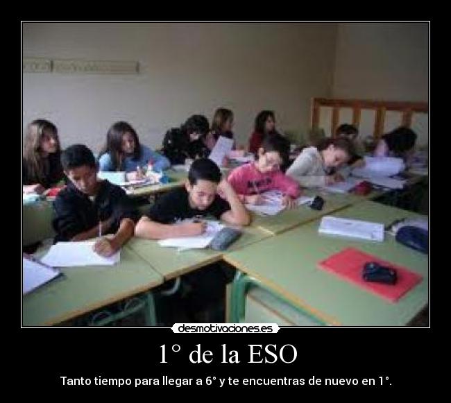 1° de la ESO -