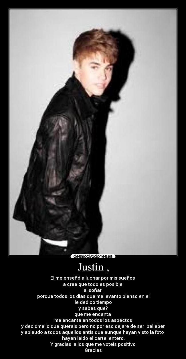 Justin , - 